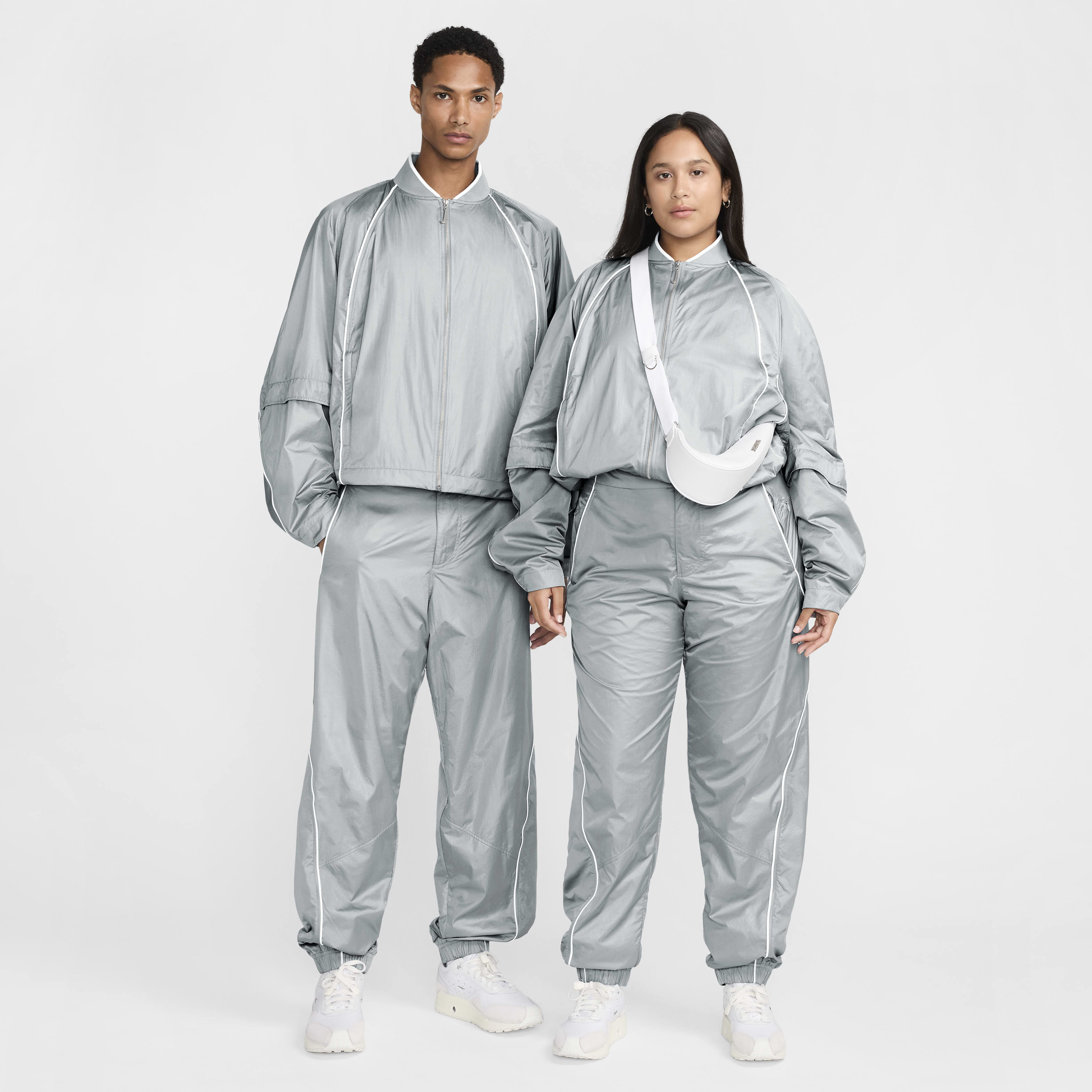 The JACQUEMUS+NIKE track jacket - JACQUEMUS+NIKE | JACQUEMUS